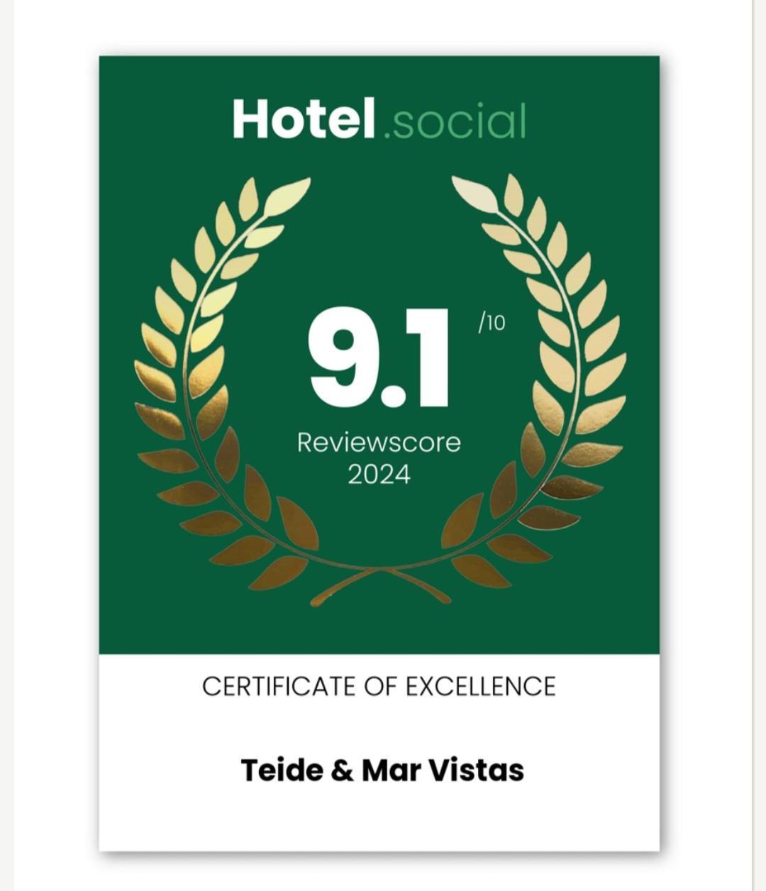 타코론테 Teide & Mar Vistas 아파트 외부 사진